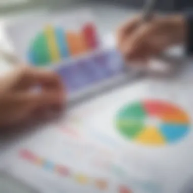 Understanding Financial Metrics A person analyzing financial charts to understand business metrics