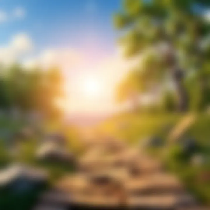 Pathway to Financial Prosperity Conceptual representation of financial growth through investments