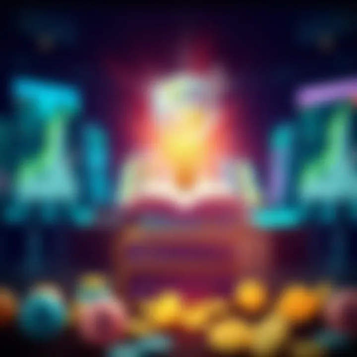 Empowerment Through Financial Knowledge Visual depiction of financial literacy enhancing personal development