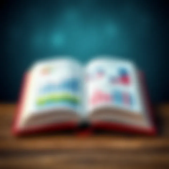 Investment Strategies Explained An open book displaying charts and graphs related to investment strategies