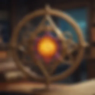 The Alchemist's Transformative Symbol Symbol of the alchemist representing transformation
