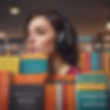 Audiobook collection on a digital platform