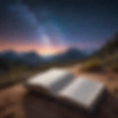 A bright starry sky, illustrating the vastness of dreams and aspirations