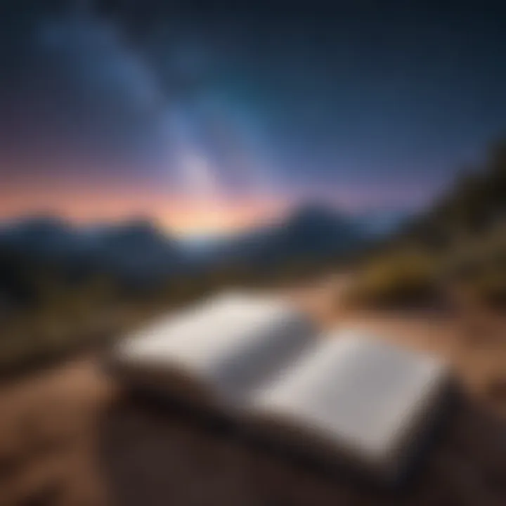 A bright starry sky, illustrating the vastness of dreams and aspirations