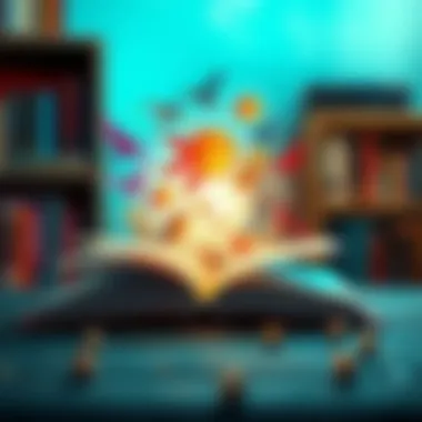 Exploring Themes and Motifs Symbolic depiction of themes and motifs emerging from a book