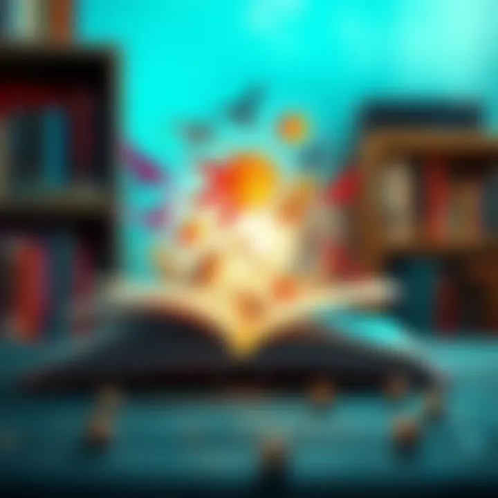 Exploring Themes and Motifs Symbolic depiction of themes and motifs emerging from a book
