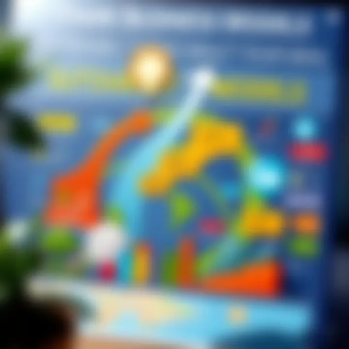 A dynamic chart illustrating sustainable business models