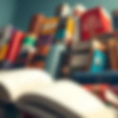 Diversity in Literature An artistic depiction of diverse book genres