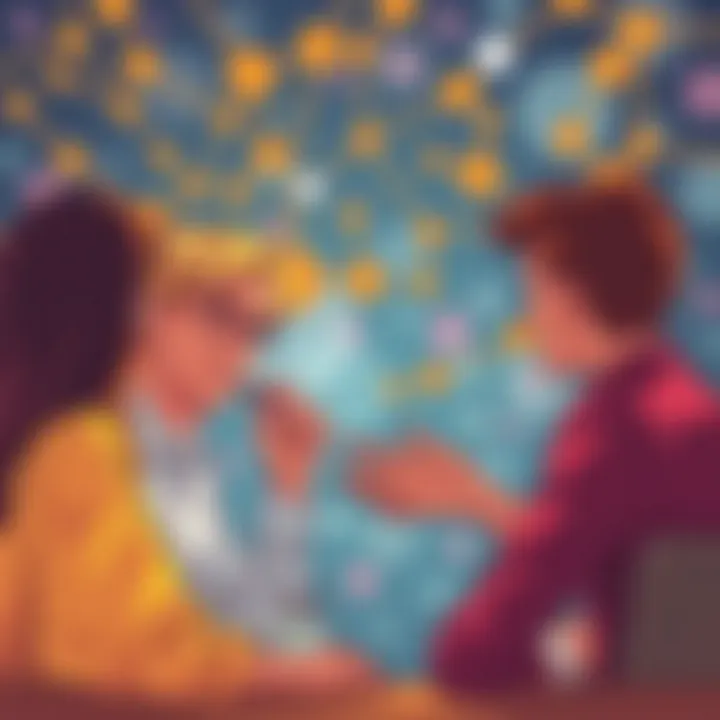 Connections and Interactions Illustration of interpersonal dynamics