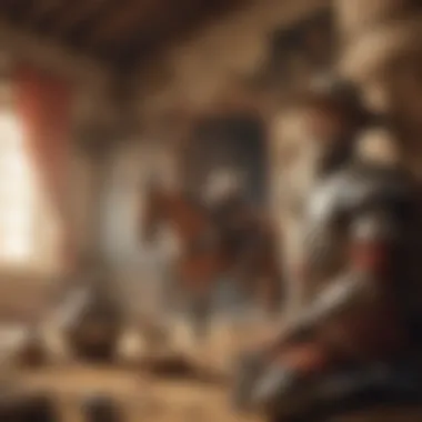 The Quest of Don Quixote A visual representation of Don Quixote's iconic quest.