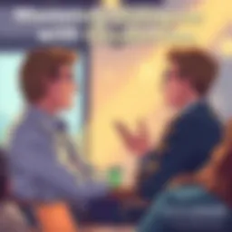 A strategic conversation between colleagues