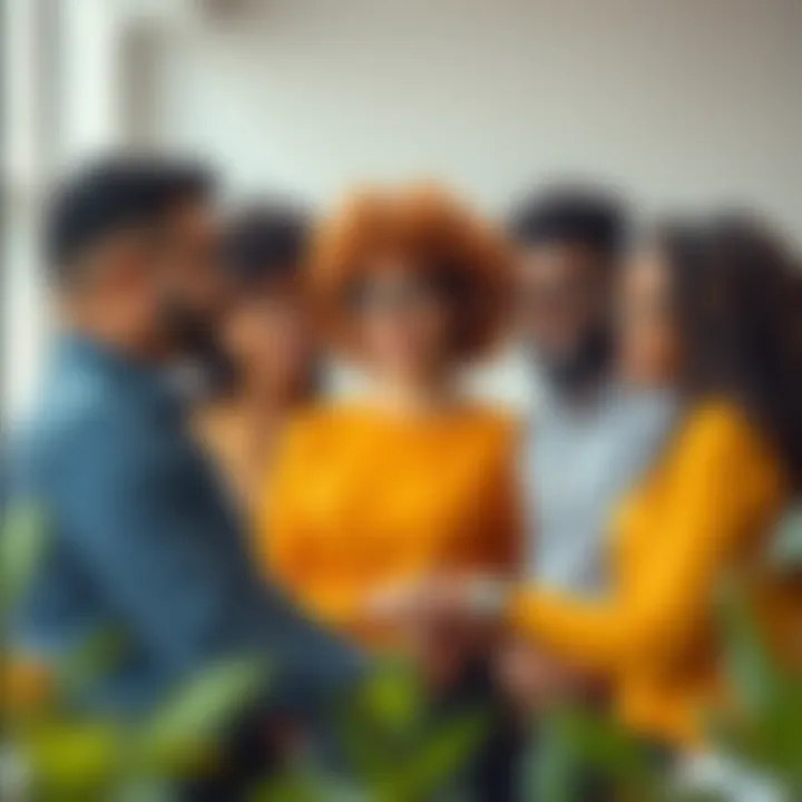 Fostering Collaboration Among Diverse Personalities A diverse team collaborating positively