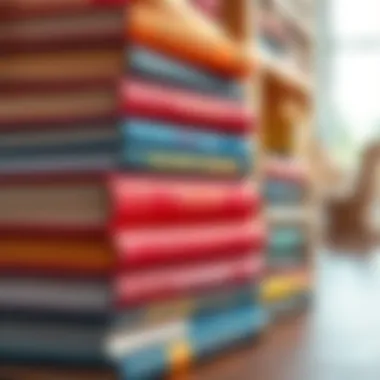 A stack of books on building techniques and materials