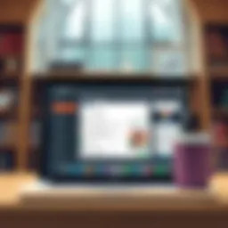 Evernote user interface showcasing note organization