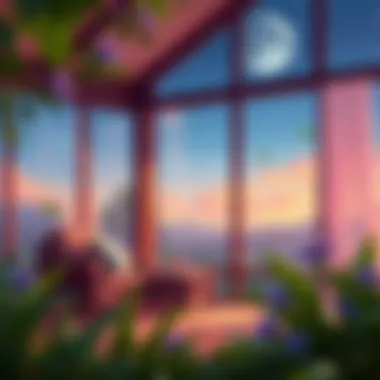 The Ideal Atmosphere for Audiobook Enjoyment A serene setting for listening to audiobooks