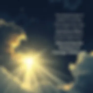 Illuminating the Path of Resilience Light breaking through dark clouds