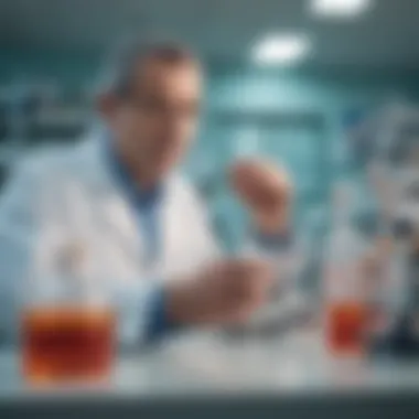 Inside the Laboratory of Longevity Research David Sinclair in a laboratory setting, conducting research