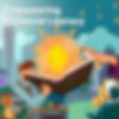 Empowering Financial Literacy Graphical insight into financial literacy enhancement