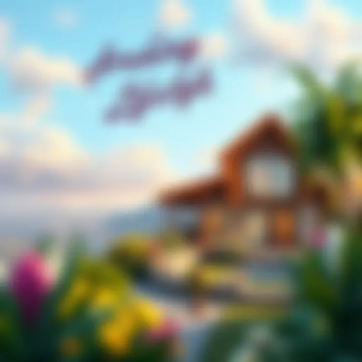 Visual metaphor for freedom through lifestyle design