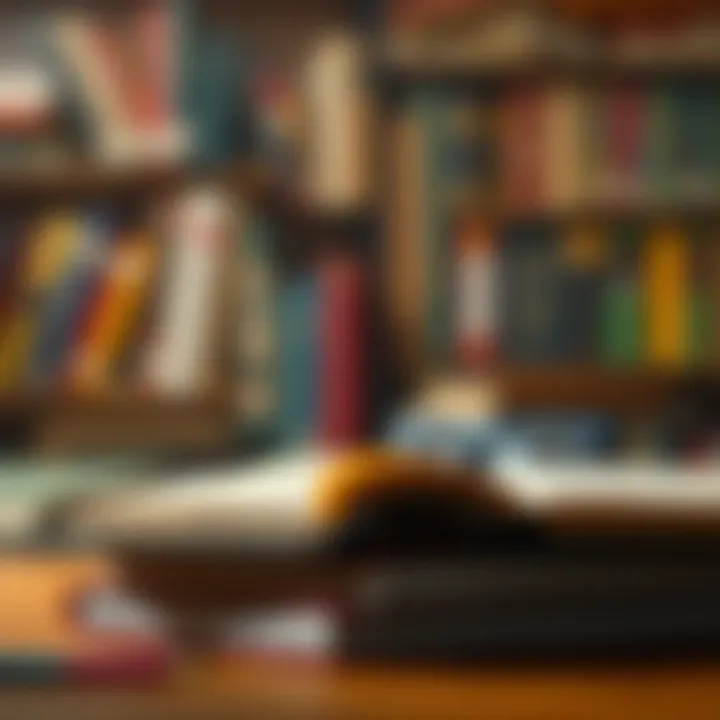 The Intersection of Digital and Literary Learning A creative depiction of digital learning and literature