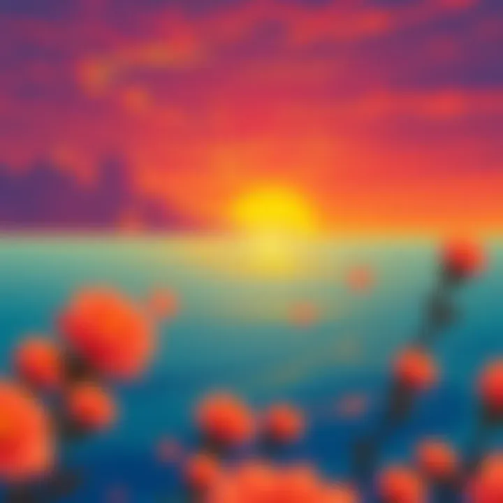 New Horizons A vibrant sunrise symbolizing new beginnings