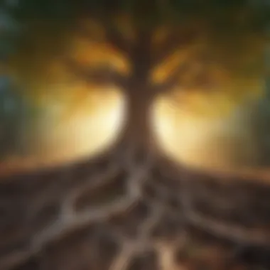 Symbolic tree representing self-discovery