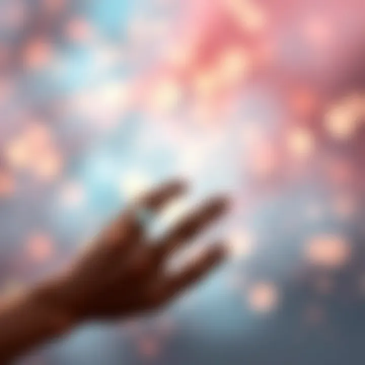 Trust and Vulnerability An abstract representation of trust and vulnerability through soft colors