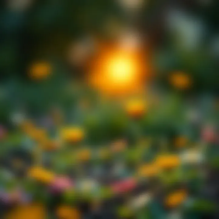 Cultivating Inner Joy Visual metaphor for personal growth