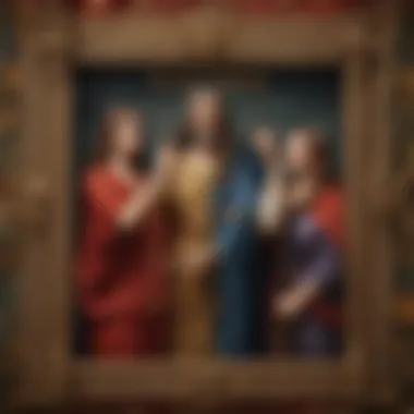 The Tapestry of Justice and Suffering An intricate tapestry symbolizing the intertwining of justice and suffering.