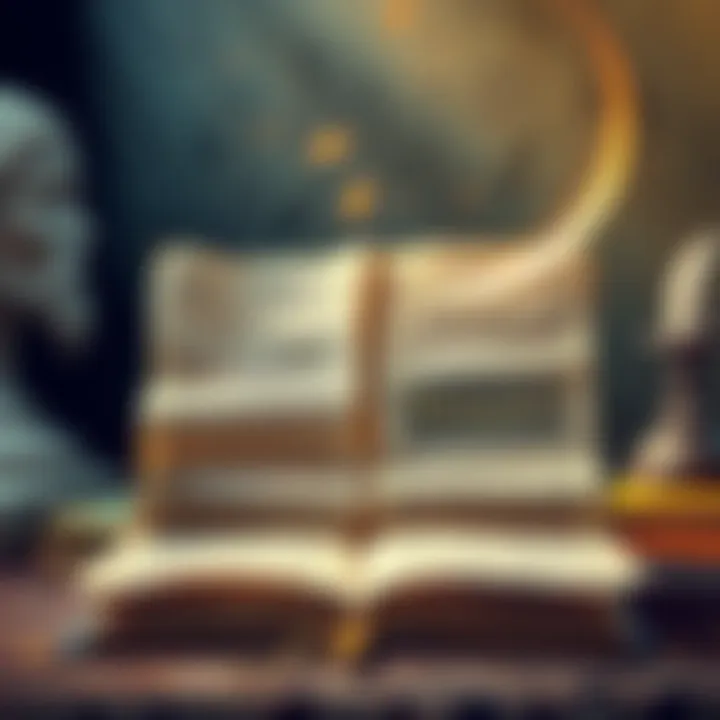 Ancient Manuscript An ancient manuscript symbolizing historical perspectives on immortality