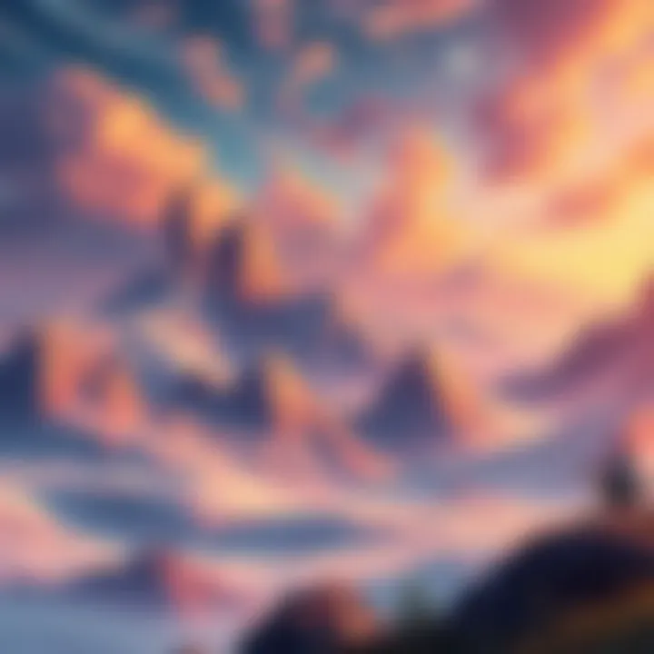 Eternal Landscape A timeless landscape representing the essence of eternity