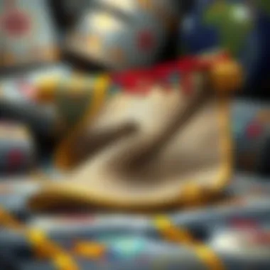 Ancient Scroll Representation Ancient scroll depicting the Book of Life concept