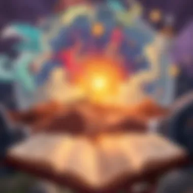 Moral Choices and Life Paths Symbolic imagery illustrating moral choices related to life paths