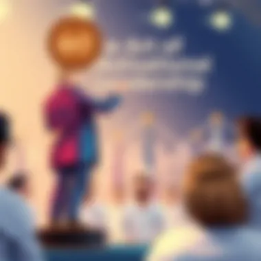 The Art of Motivational Leadership A symbolic image showcasing a leader motivating a team