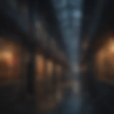 The Intricate Architecture of the Dark Net Visual representation of the dark net's architecture