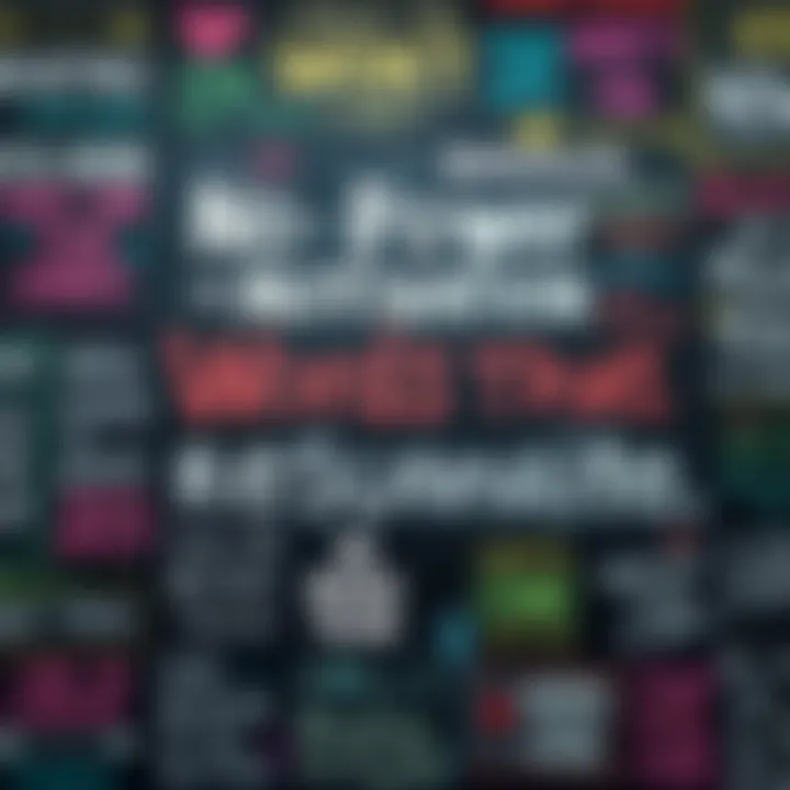 Words That Resonate: A Canvas of Motivation A chalkboard filled with various motivational phrases