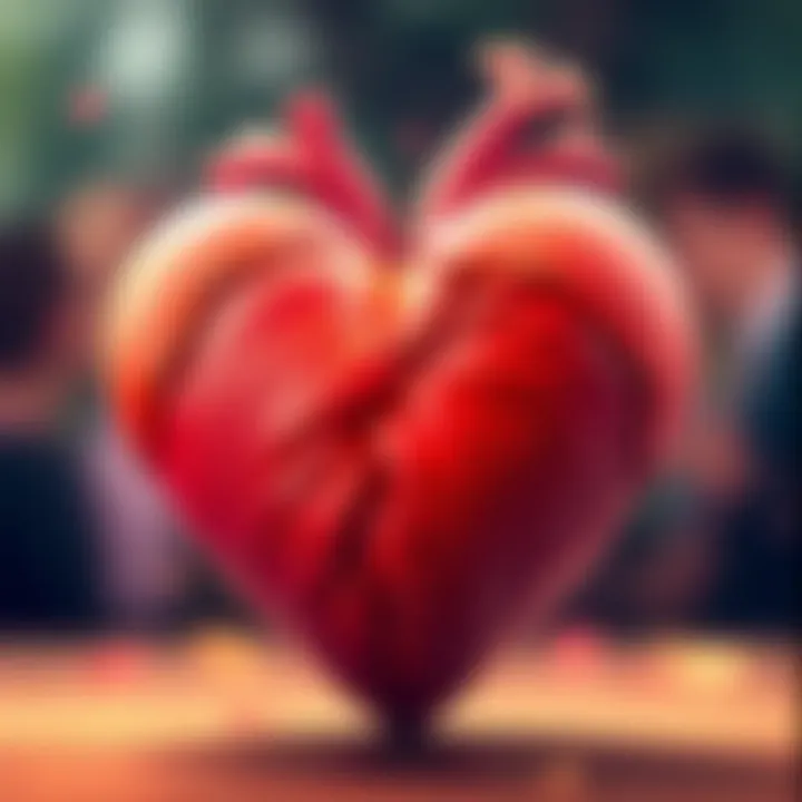 Emotional Growth: The Heart of Relationships Artistic representation of a heart symbolizing emotional growth