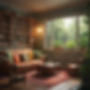 A cozy listening environment for audiobooks