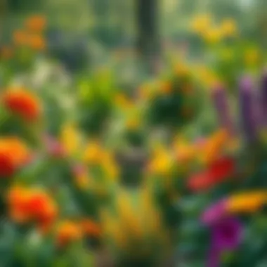 The Vibrant Garden of Transformation A lush, vibrant garden symbolizing growth and renewal