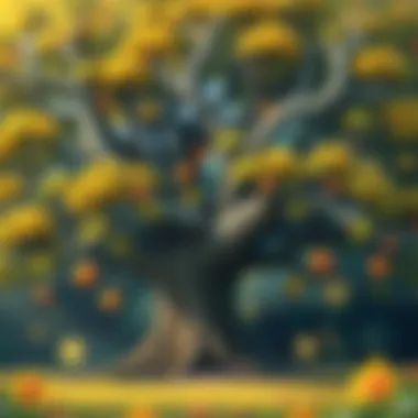 The Majestic Tree of Resilience A majestic tree representing strength and resilience in nature