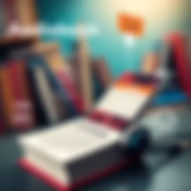 Audiobook App Features and Statistics An infographic showcasing audiobook app features and statistics