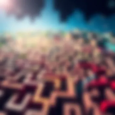 Navigating the Labyrinth of Influence A maze illustrating the complexities of social manipulation