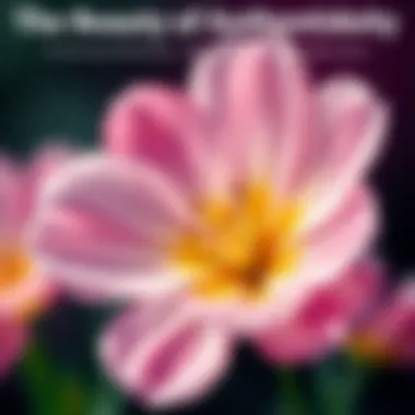 The Beauty of Authenticity A close-up of a blooming flower representing authenticity