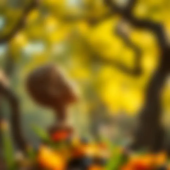 Symbolic imagery of resilience and improvement