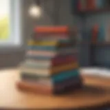 A collection of influential personality psychology books arranged on a table.