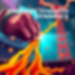 A conceptual illustration of strategy in power dynamics