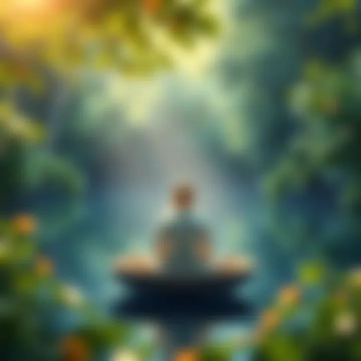 Tranquil Awareness A tranquil space symbolizing present-centered awareness