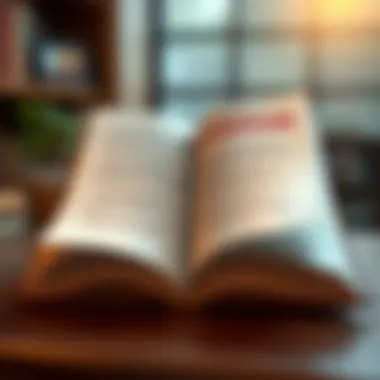 Wisdom in Written Form An open workbook with inspirational quotes