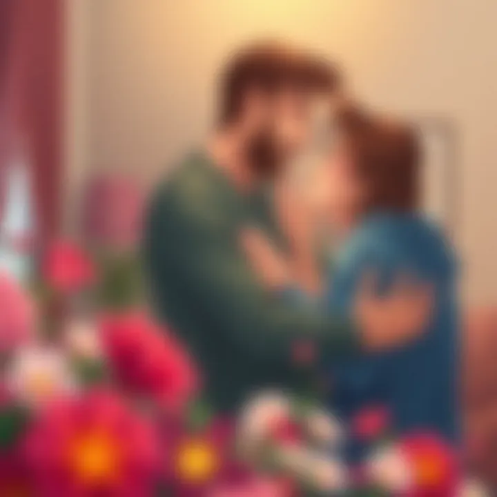 Intimacy: The Bond that Strengthens Love A couple sharing a warm embrace in a cozy setting