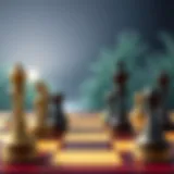 Strategic chessboard representing power dynamics